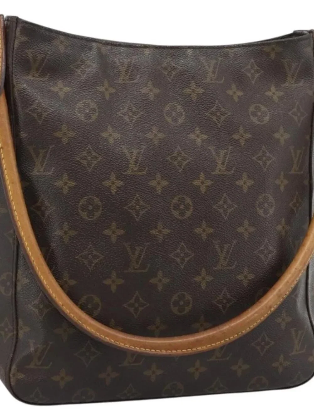 LOUIS VUITTON Monogram Looping GM Shoulder Bag M51145 LV Auth ep14997